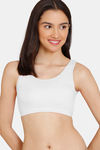 Zivame Girls Double Layered Non Wired Full Coverage Slip-on Beginner Bra (Pack of 2) - Multicolor — thumbnail 5